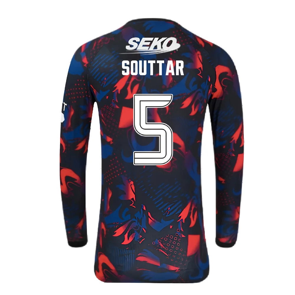 2024-2025 Rangers Long Sleeve Third Shirt (Souttar 5)_2