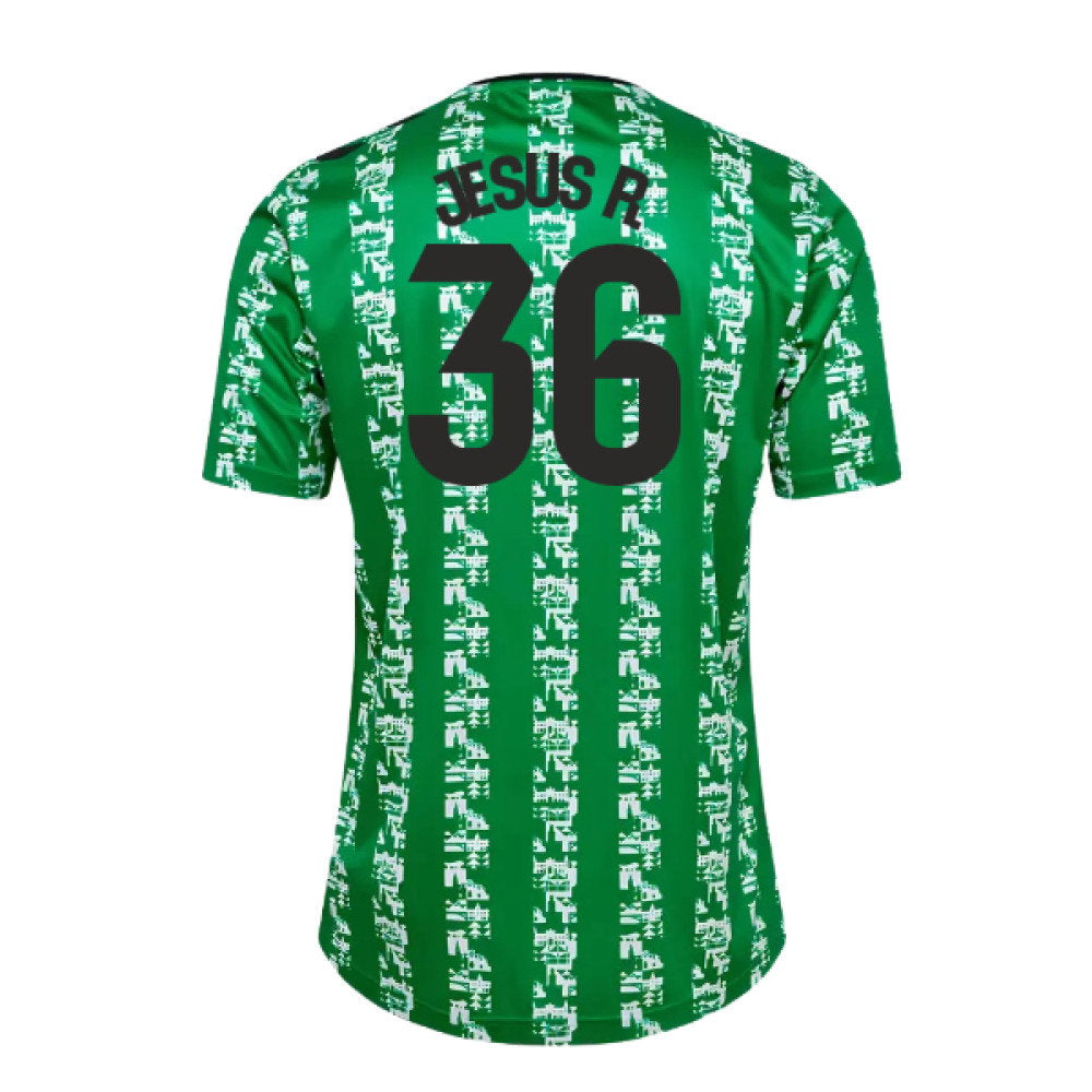 2024-2025 Real Betis Pre Game Jersey (Green) (Jesus R. 36)_0