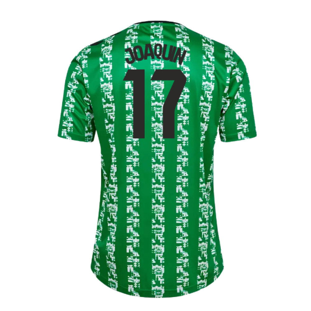 2024-2025 Real Betis Pre Game Jersey (Green) (Joaquin 17)_0