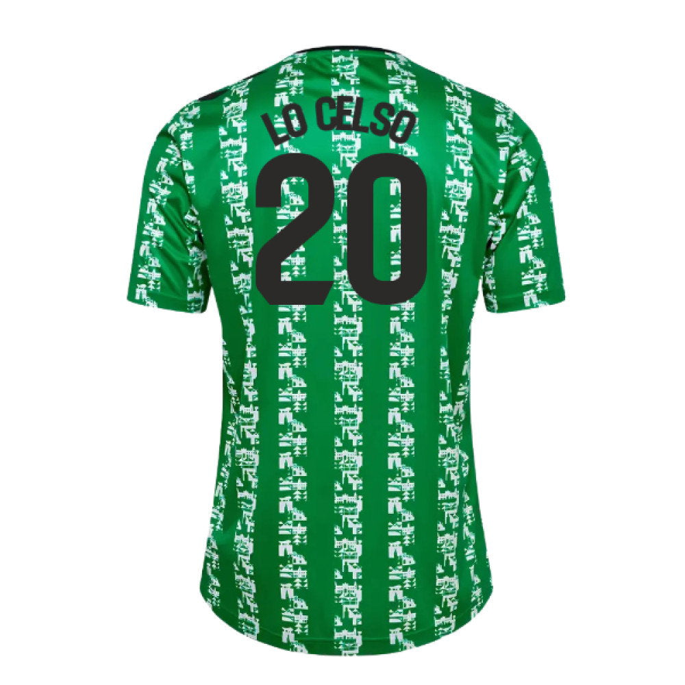 2024-2025 Real Betis Pre Game Jersey (Green) (Lo Celso 20)_0