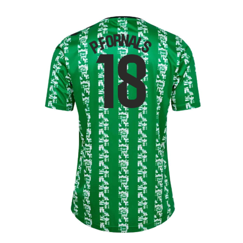 2024-2025 Real Betis Pre Game Jersey (Green) (P.Fornals 18)_0