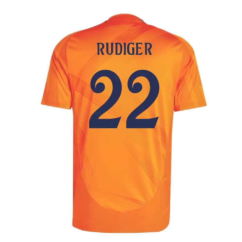 2024-2025 Real Madrid Authentic Away Shirt (Rudiger 22)_2