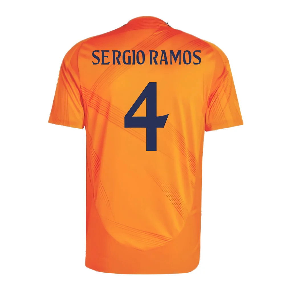 2024-2025 Real Madrid Authentic Away Shirt (Sergio Ramos 4)_2