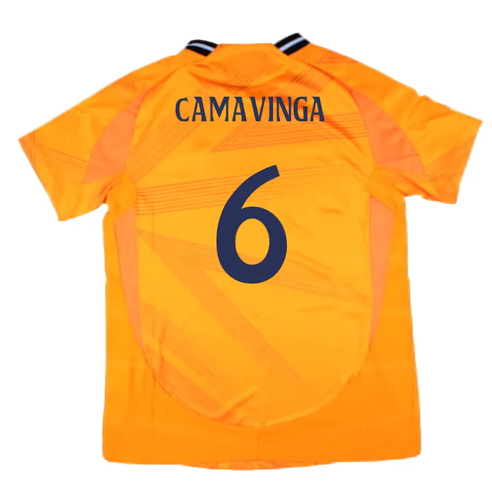 2024-2025 Real Madrid Authentic Away Shirt (Womens) (Camavinga 6)_2