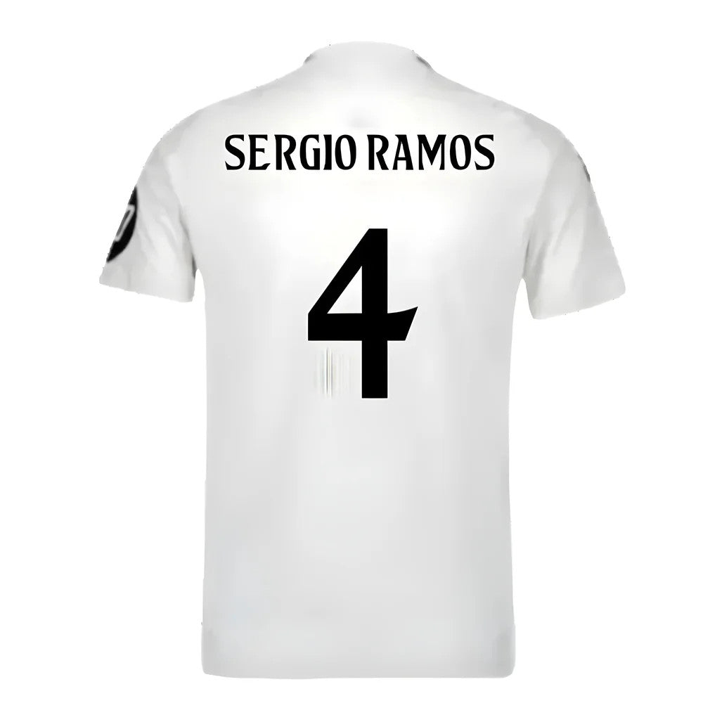 2024-2025 Real Madrid Authentic Home Shirt (Sergio Ramos 4)_2