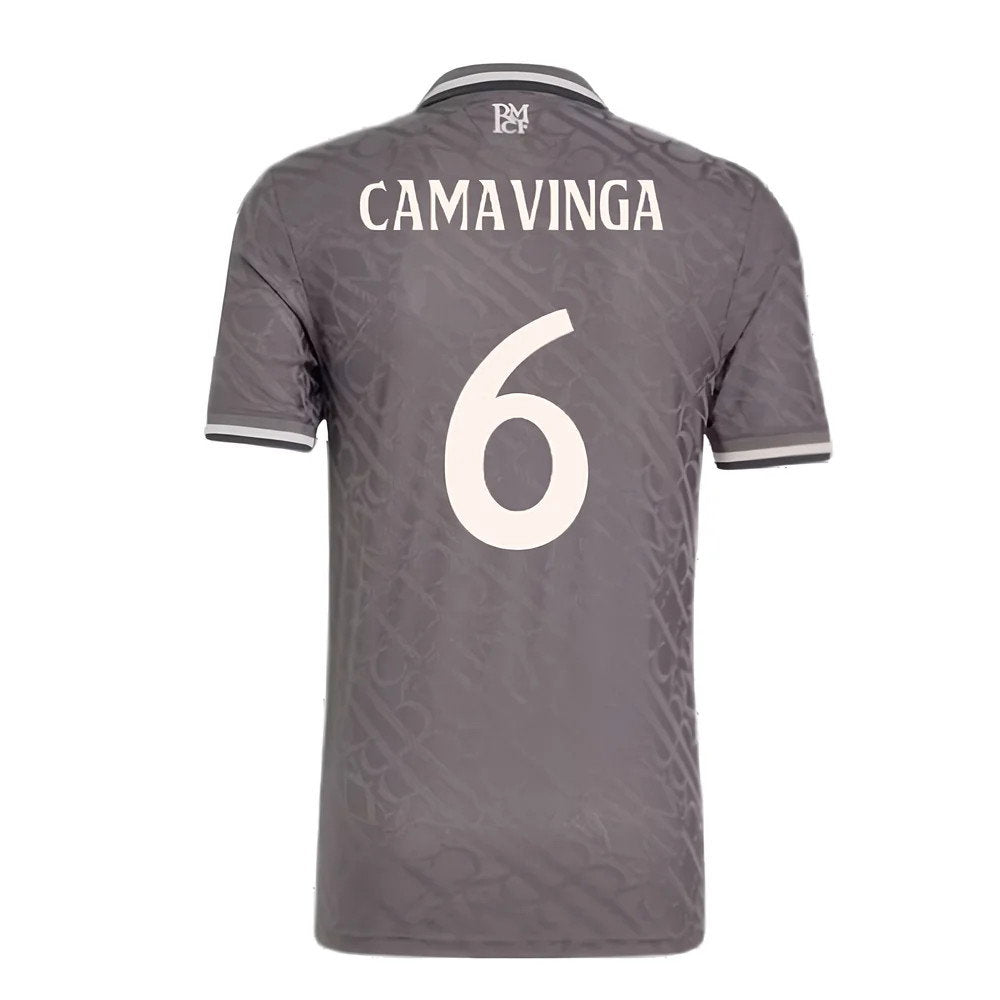 2024-2025 Real Madrid Authentic Third Shirt (Camavinga 6)_2
