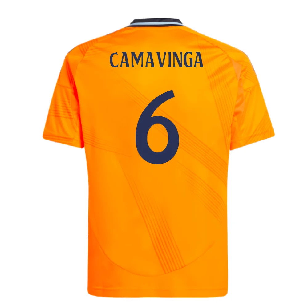 2024-2025 Real Madrid Away Shirt (Kids) (Camavinga 6)_2