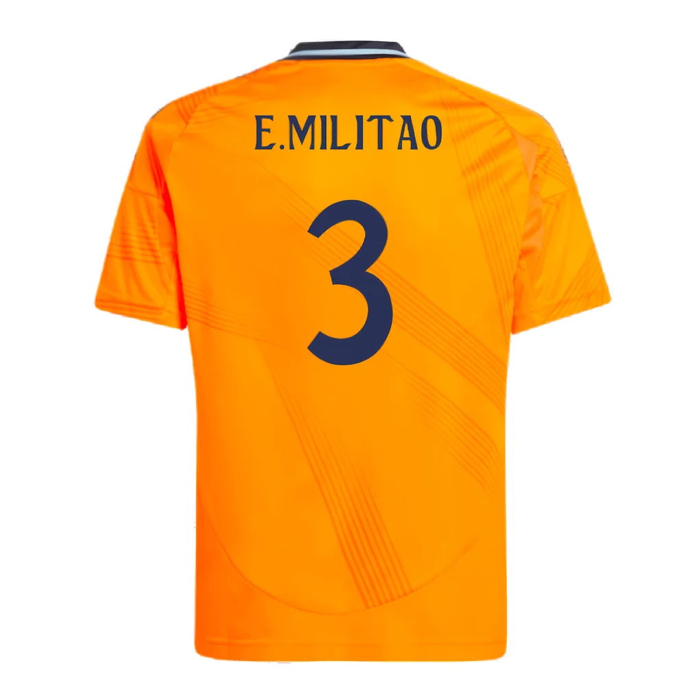 2024-2025 Real Madrid Away Shirt (Kids) (E.Militao 3)_2