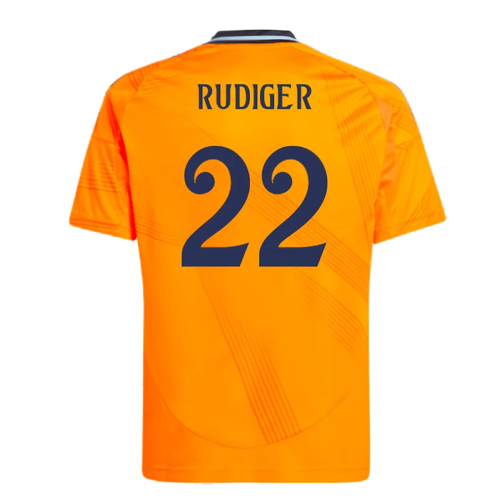 2024-2025 Real Madrid Away Shirt (Kids) (Rudiger 22)_2