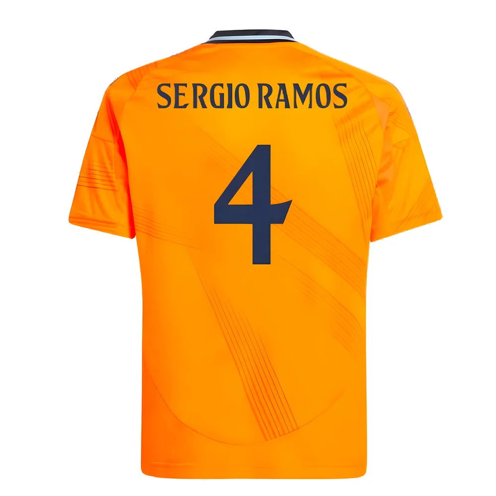 2024-2025 Real Madrid Away Shirt (Kids) (Sergio Ramos 4)_2