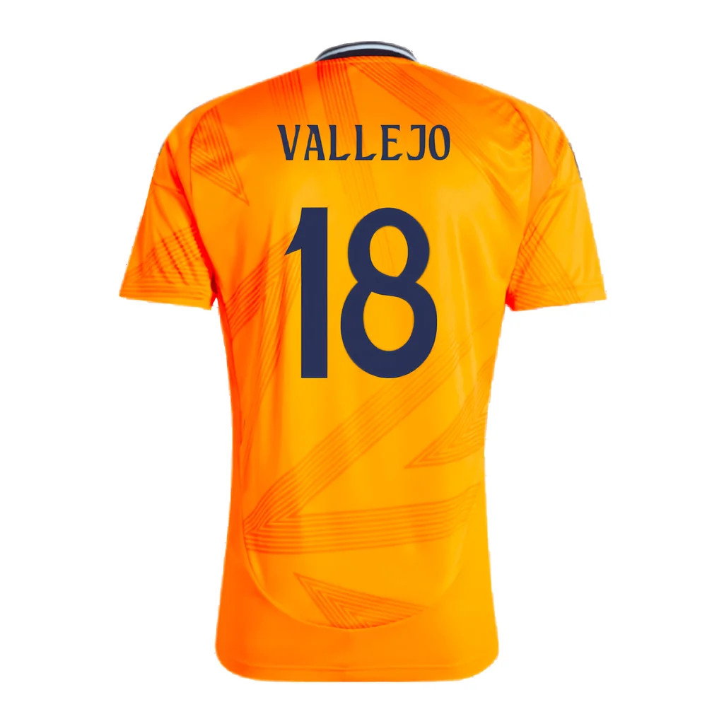 2024-2025 Real Madrid Away Shirt (Vallejo 18)_2