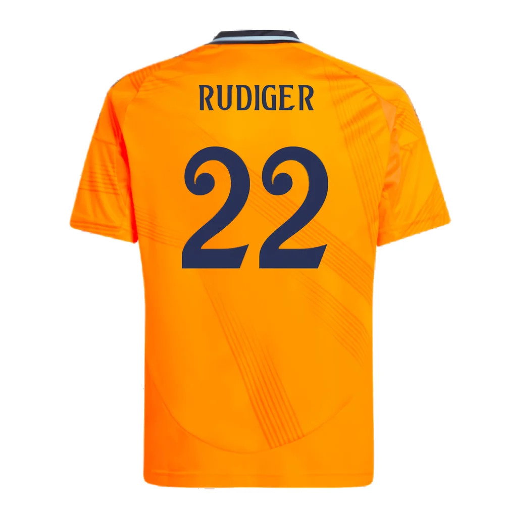 2024-2025 Real Madrid Away Youth Kit (Rudiger 22)_2