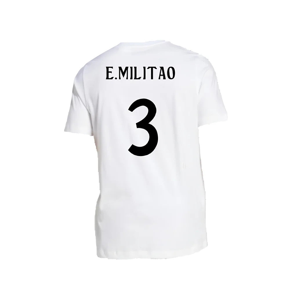 2024-2025 Real Madrid DNA Graphic Tee (White) (E.Militao 3)_2