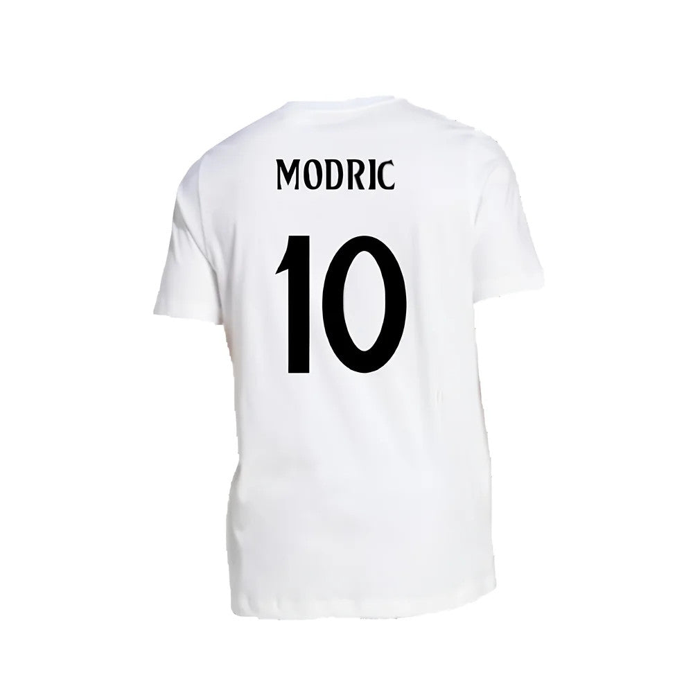 2024-2025 Real Madrid DNA Graphic Tee (White) (Modric 10)_2
