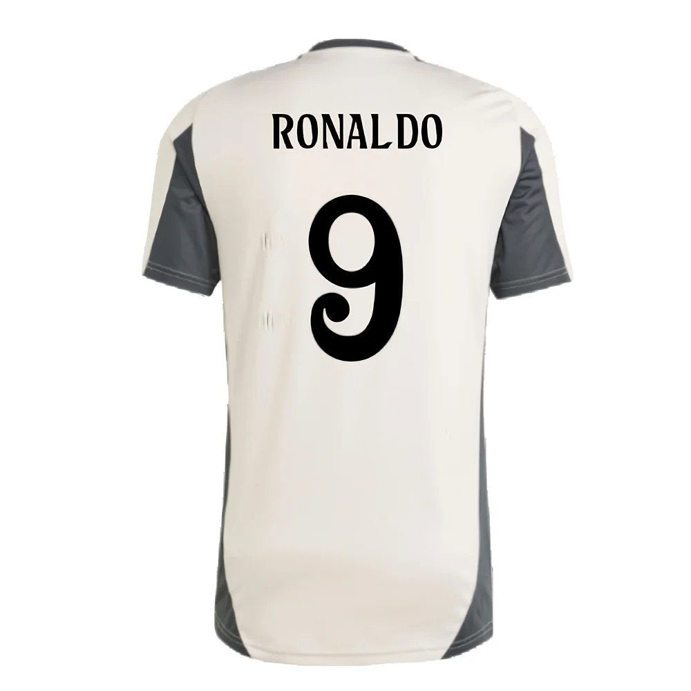 2024-2025 Real Madrid EU Training Jersey (Putty Mauve) (Ronaldo 9)_2