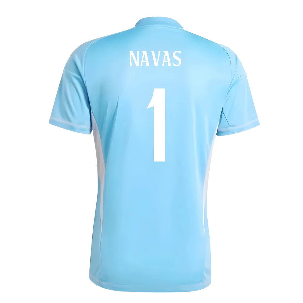 2024-2025 Real Madrid Home Goalkeeper Shirt (Blue) (Navas 1)_2