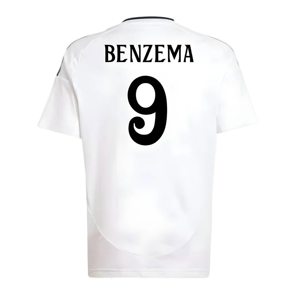 2024-2025 Real Madrid Home Shirt (Kids) (Benzema 9)_2
