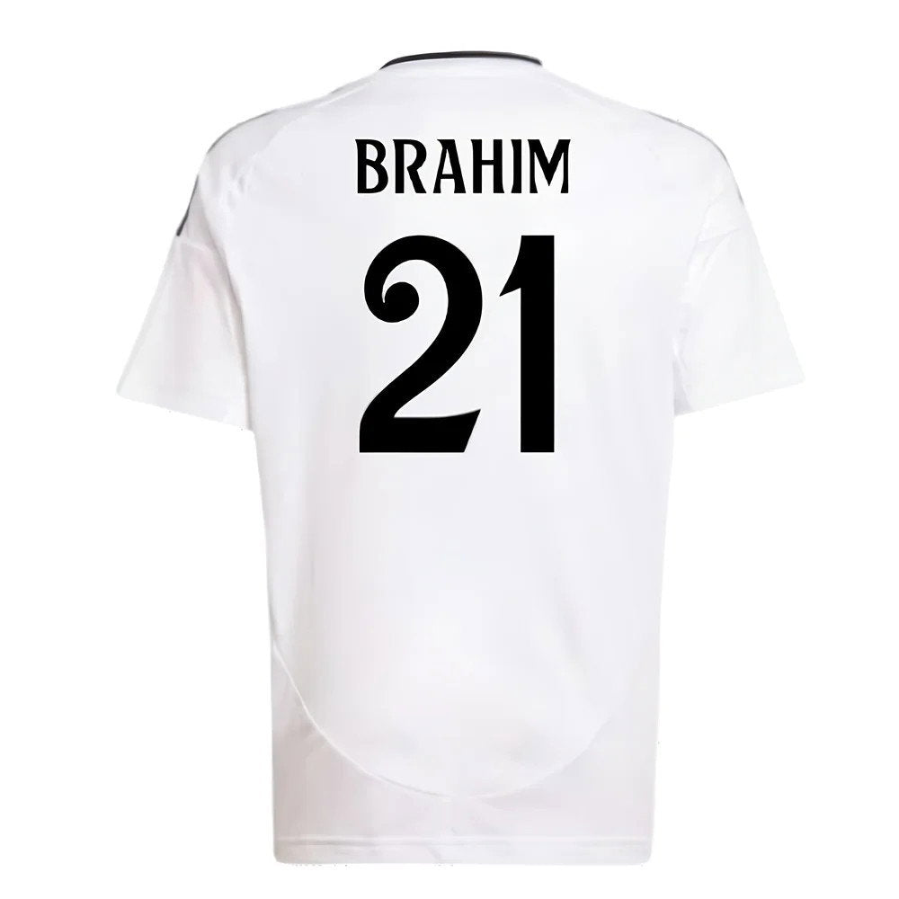 2024-2025 Real Madrid Home Shirt (Kids) (Brahim 21)_2
