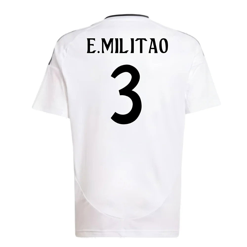 2024-2025 Real Madrid Home Shirt (Kids) (E.Militao 3)_2