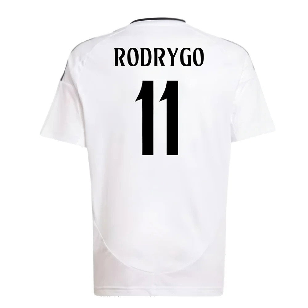 2024-2025 Real Madrid Home Shirt (Kids) (Rodrygo 11)_2