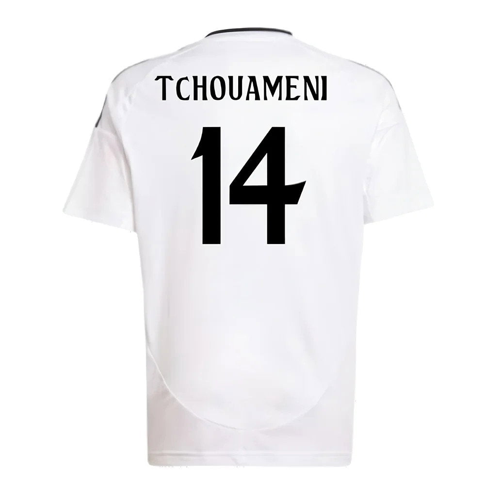 2024-2025 Real Madrid Home Shirt (Kids) (Tchouameni 14)_2