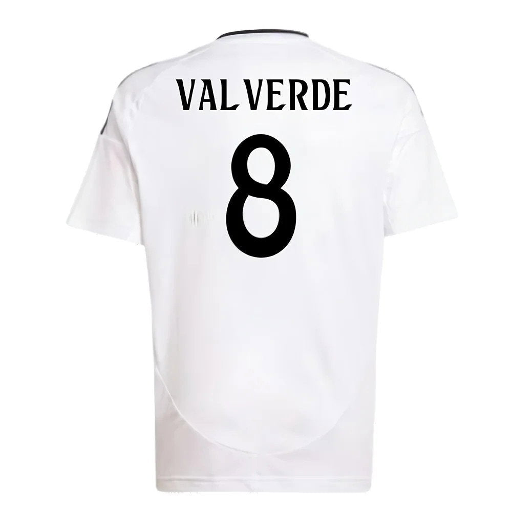 2024-2025 Real Madrid Home Shirt (Kids) (Valverde 8)_2