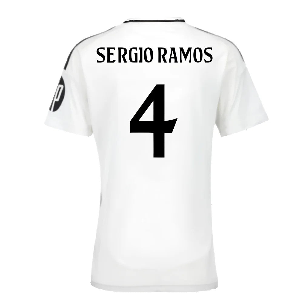 2024-2025 Real Madrid Home Shirt (Womens) (Sergio Ramos 4)_2