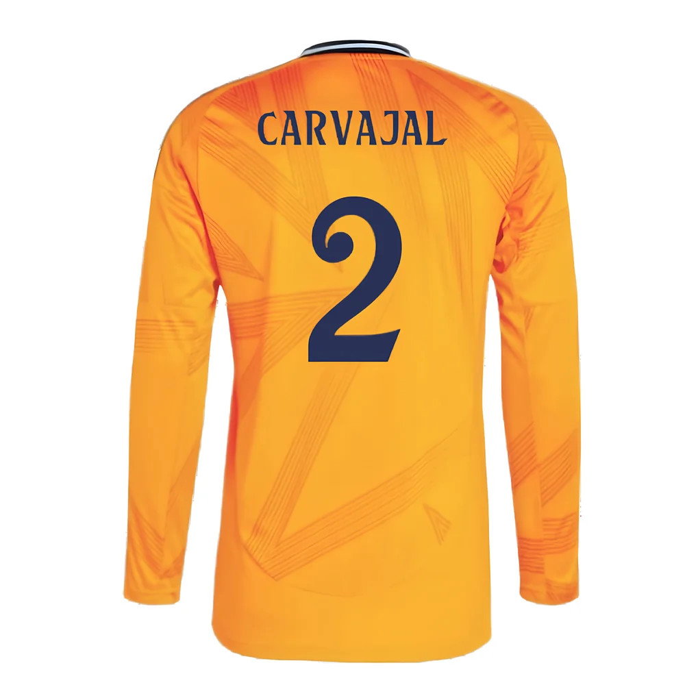 2024-2025 Real Madrid Long Sleeve Away Shirt (Carvajal 2)_2