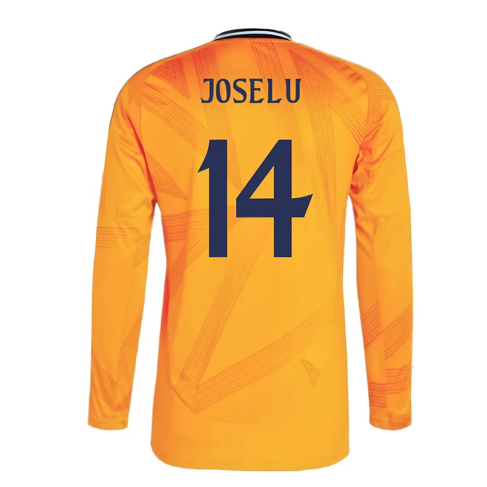 2024-2025 Real Madrid Long Sleeve Away Shirt (Joselu 14)_2