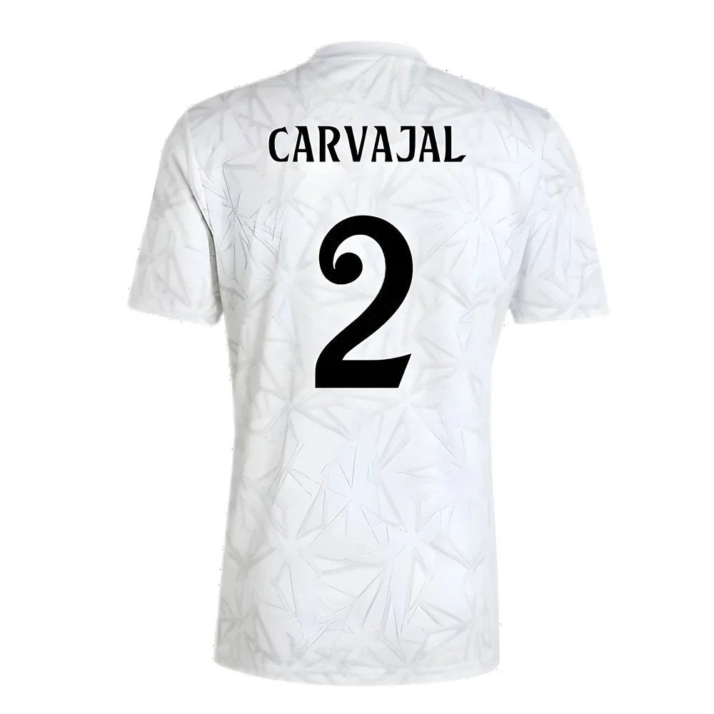 2024-2025 Real Madrid Pre-Match Shirt (White) (Carvajal 2)_2
