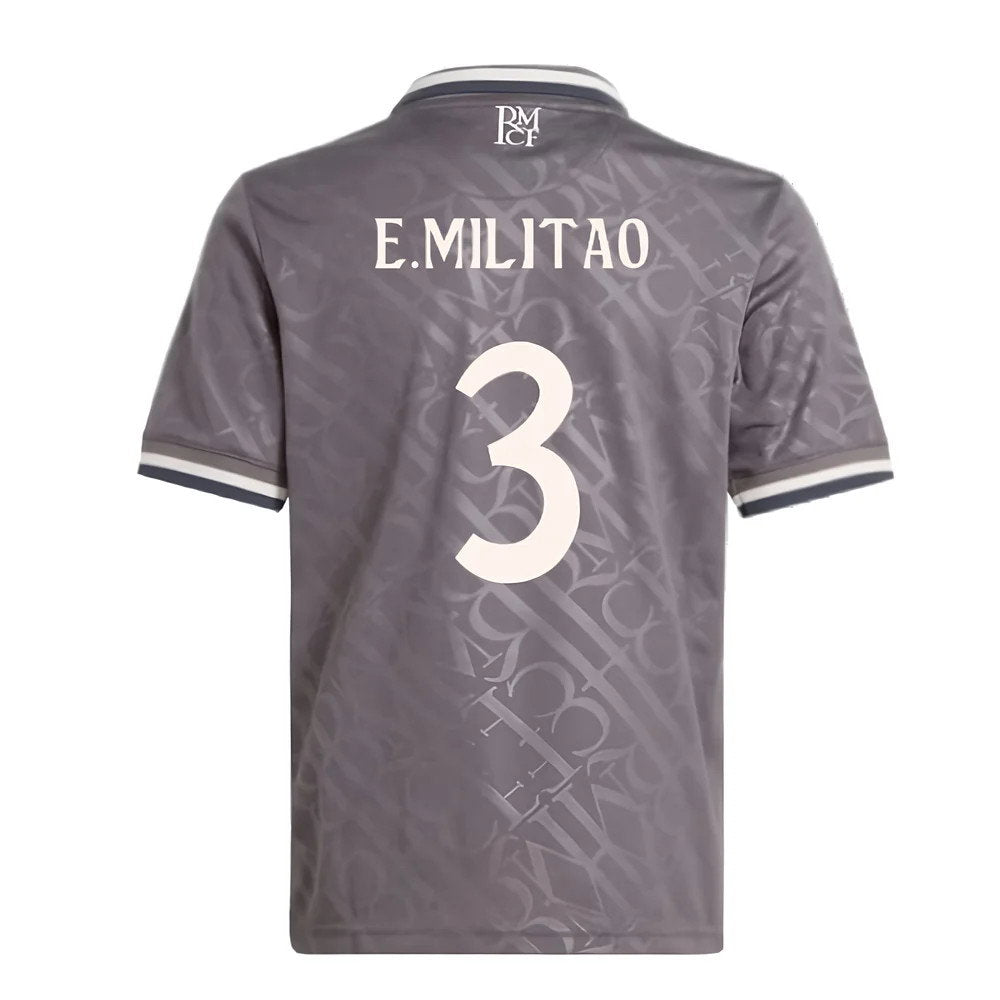2024-2025 Real Madrid Third Shirt (Kids) (E.Militao 3)_2
