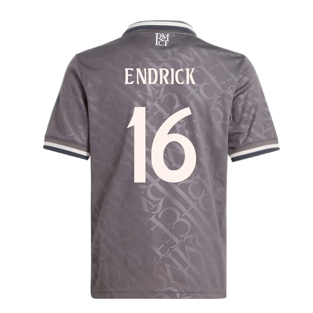 2024-2025 Real Madrid Third Shirt (Kids) (Endrick 16)_2