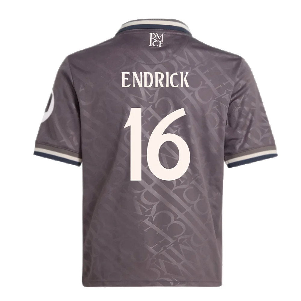 2024-2025 Real Madrid Third Youth Kit (Endrick 16)_2