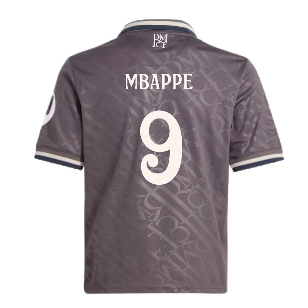 2024-2025 Real Madrid Third Youth Kit (Mbappe 9)_2