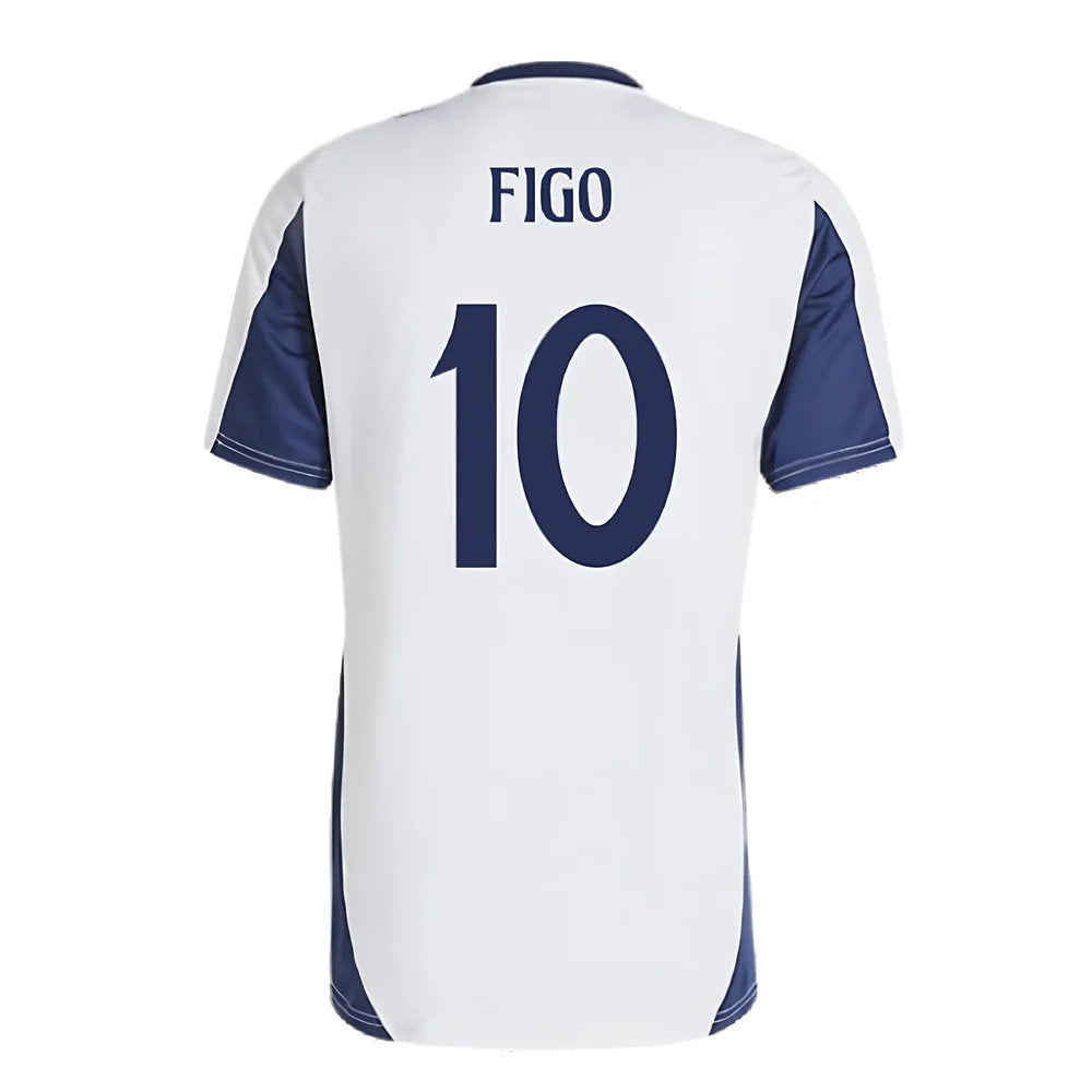 2024-2025 Real Madrid Training Shirt (White) (Figo 10)_2