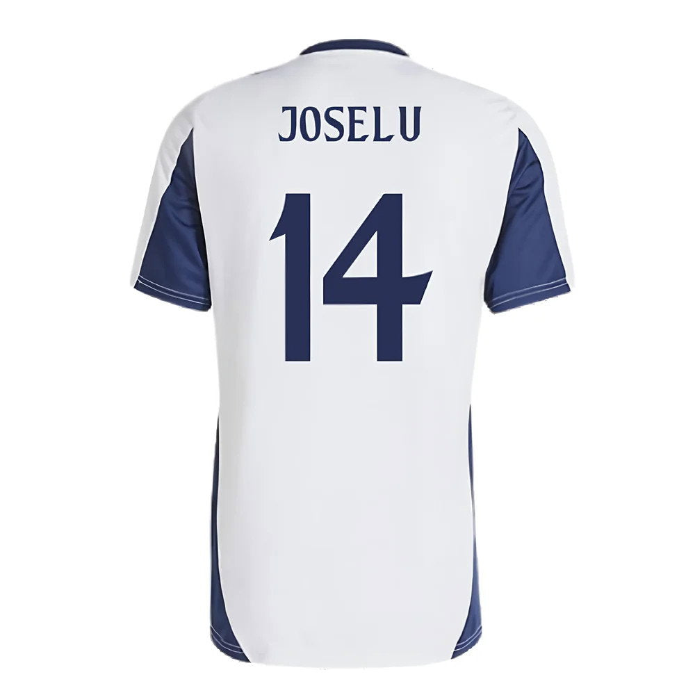 2024-2025 Real Madrid Training Shirt (White) (Joselu 14)_2