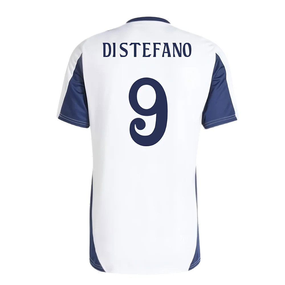 2024-2025 Real Madrid Training Tee (White) (Di Stefano 9)_2