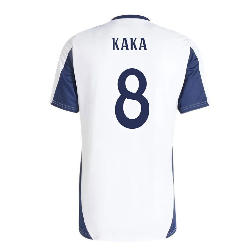 2024-2025 Real Madrid Training Tee (White) (Kaka 8)_2