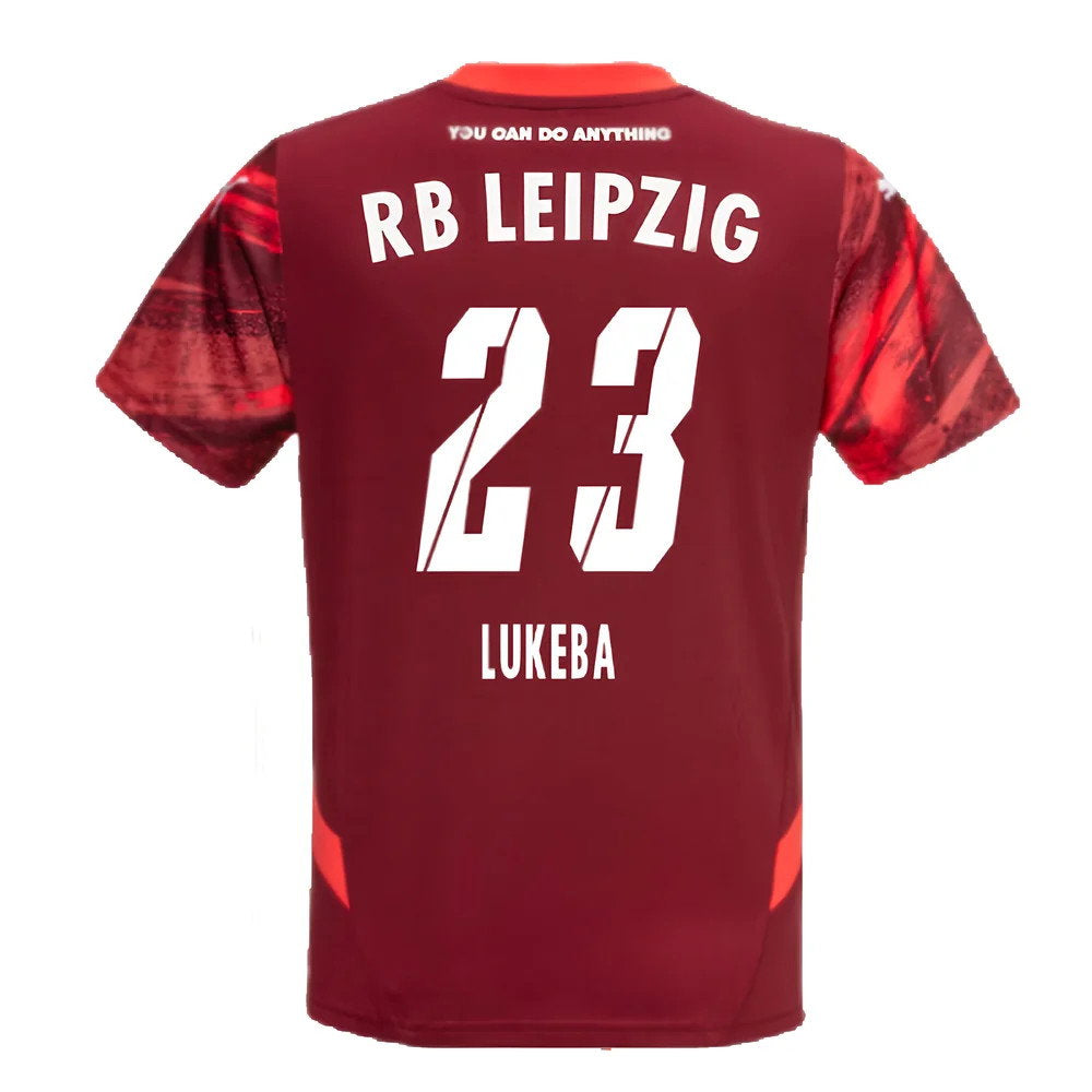 2024-2025 Red Bull Leipzig Away Shirt (Kids) (Lukeba 23)_2