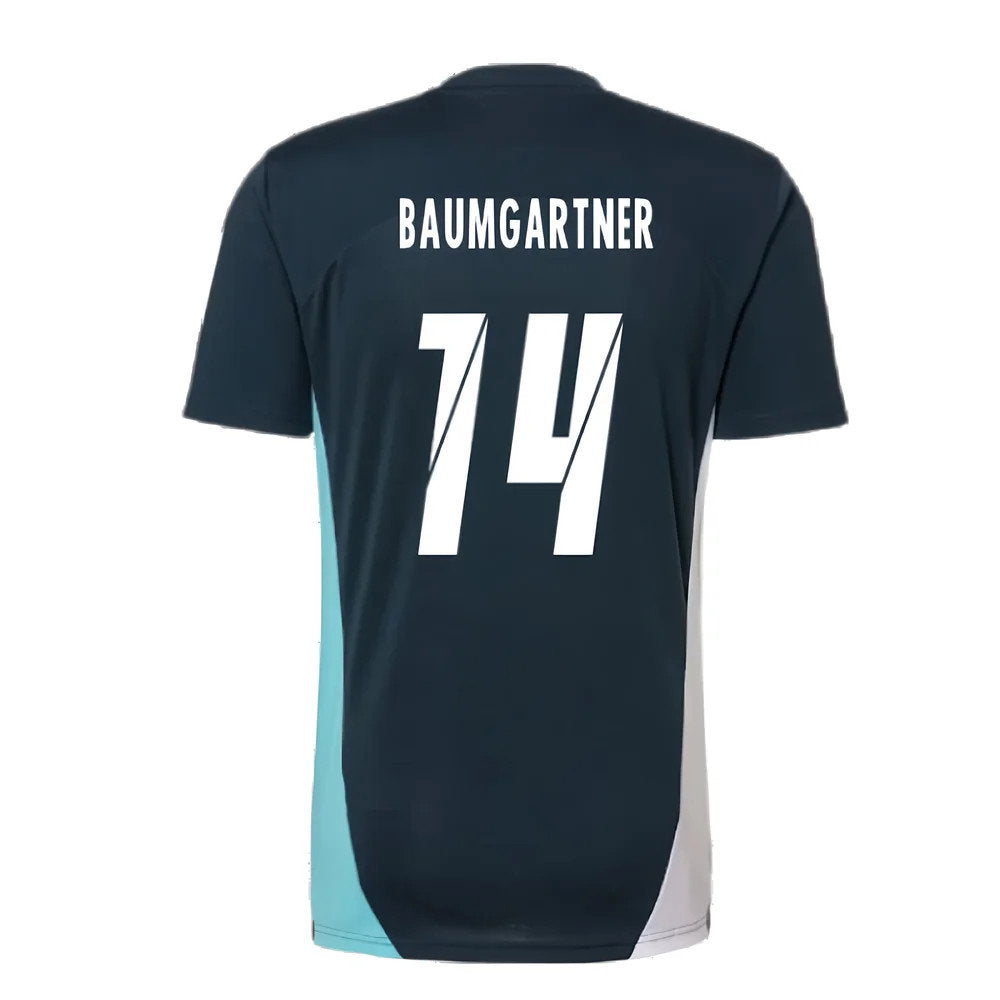 2024-2025 Red Bull Leipzig Training Shirt (Dark Night) (Baumgartner 14)_2