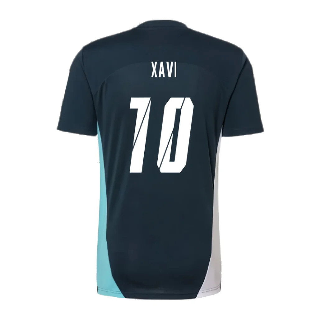 2024-2025 Red Bull Leipzig Training Shirt (Dark Night) (Xavi 10)_2
