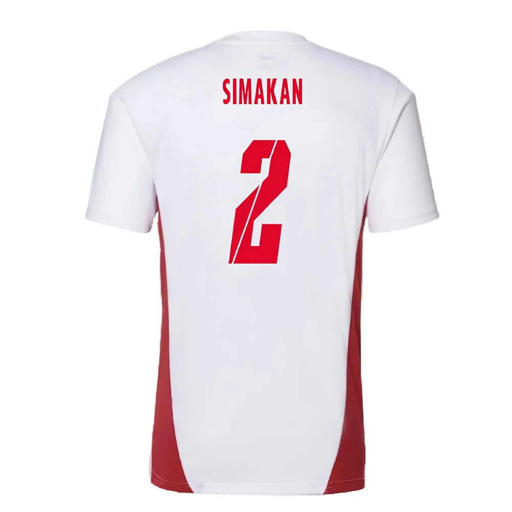 2024-2025 Red Bull Leipzig Training Shirt (White) (Simakan 2)_2