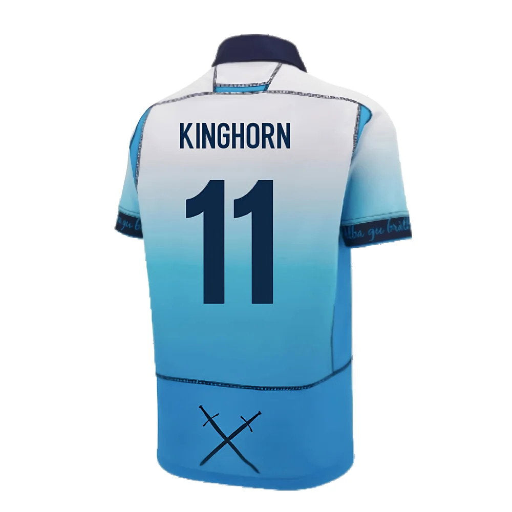 2024-2025 Scotland Rugby Away Replica Shirt (Kids) (Kinghorn 11)_2
