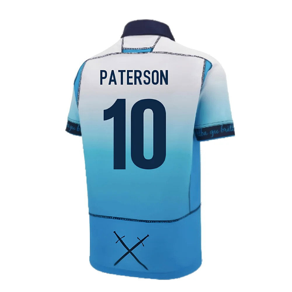 2024-2025 Scotland Rugby Away Replica Shirt (Kids) (Paterson 10)_2
