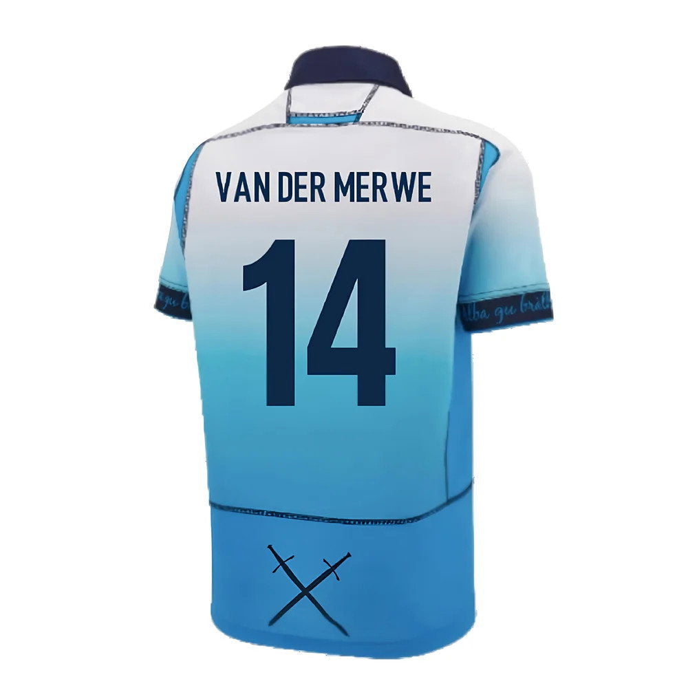 2024-2025 Scotland Rugby Away Replica Shirt (Van Der Merwe 14)_2