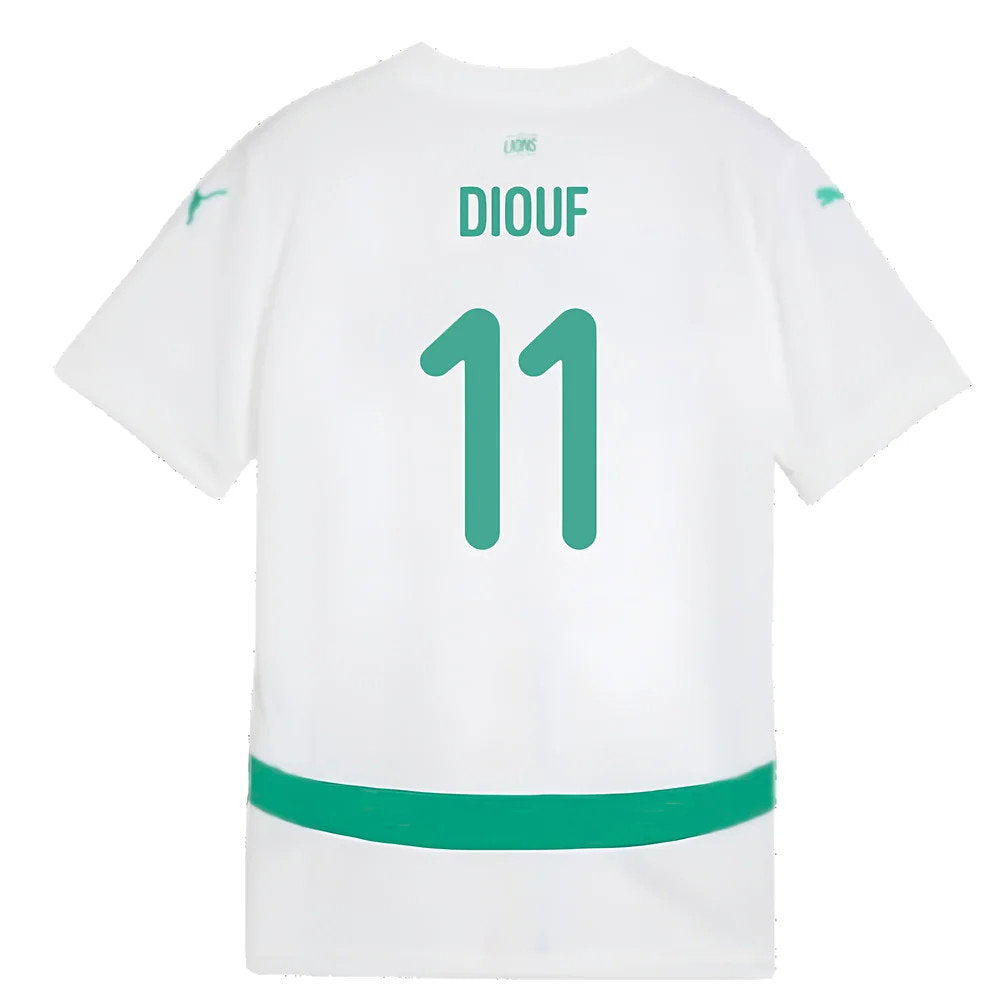 2024-2025 Senegal Home Shirt (Kids) (Diouf 11)_2