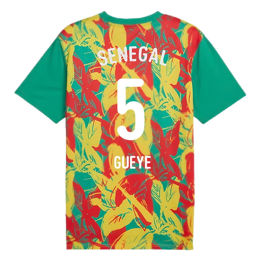 2024-2025 Senegal Prematch SS Jersey (Green) (Gueye 5)_2