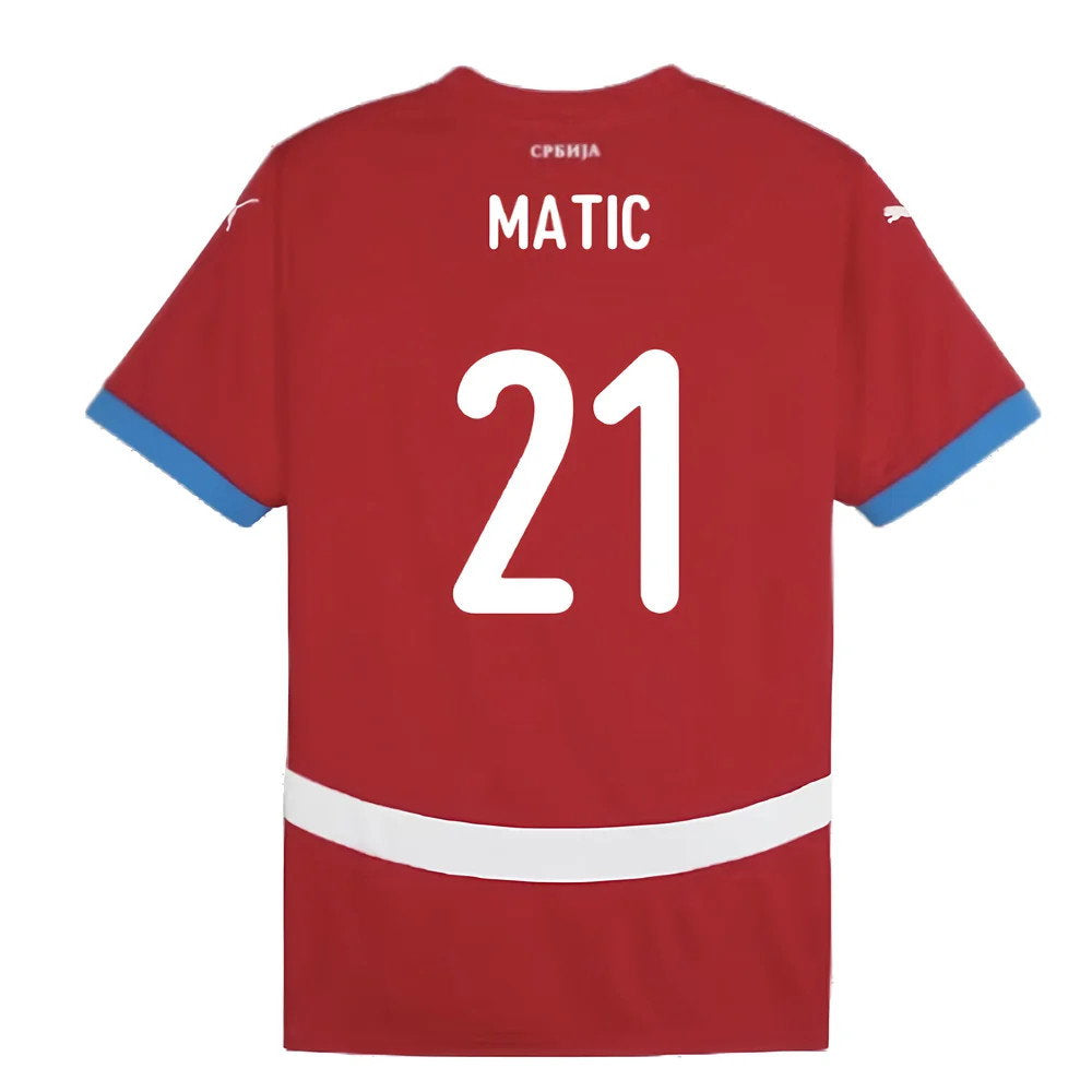 2024-2025 Serbia Home Shirt (Matic 21)_2
