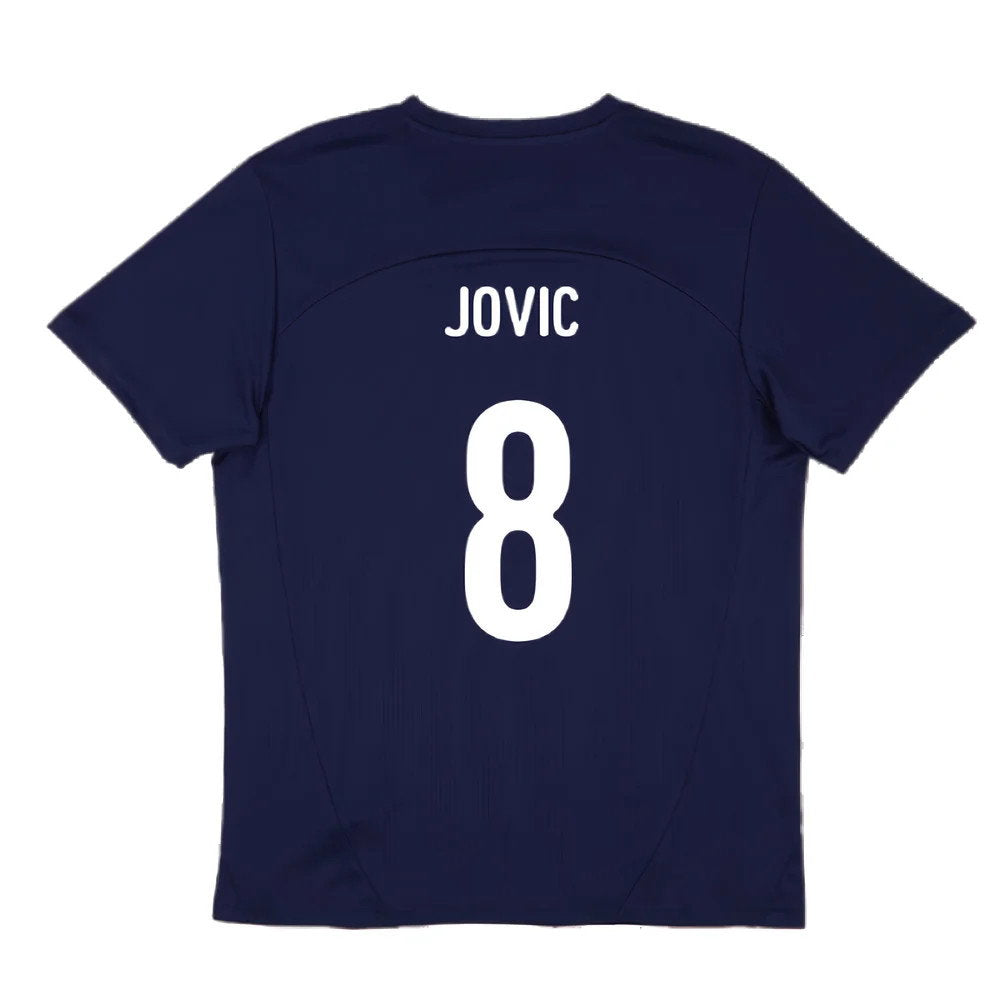 2024-2025 Serbia Training Jersey (Navy) (Jovic 8)_2