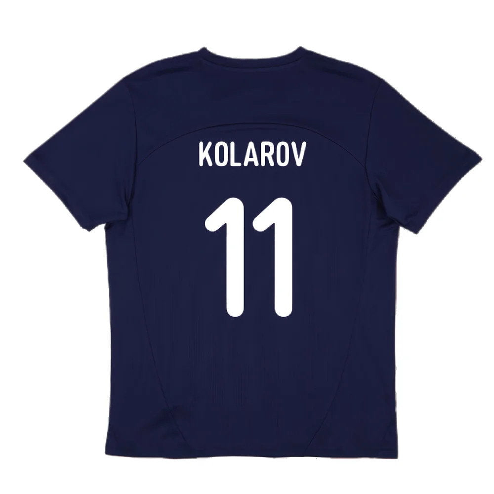 2024-2025 Serbia Training Jersey (Navy) (Kolarov 11)_2